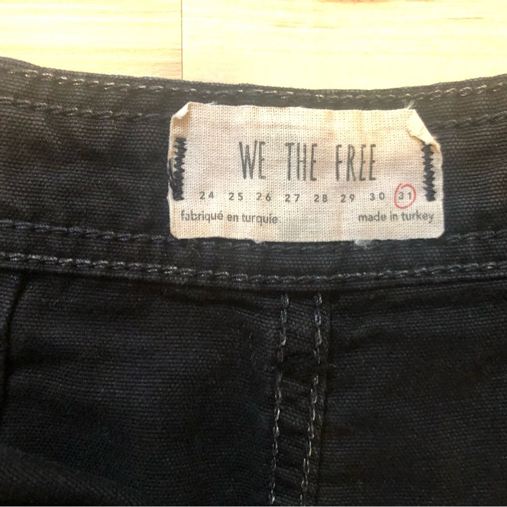 We The Free Libre Black Flare & Wide Leg Jeans **fits closer to 29** - Picture 10 of 12